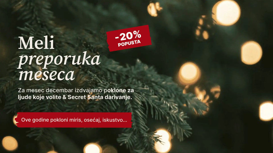 Decembarske preporuke – pokloni miris, osećaj i iskustvo